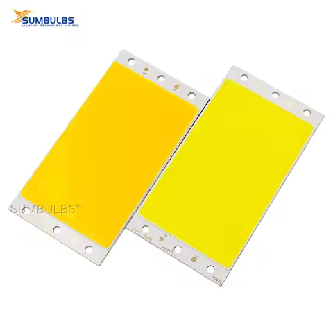 Sumbubs 94x50mm 15W COB LED Light Panel Ultra Bright Warm/Cool White/Blue/Red DC 12V Matrix LED Bulb