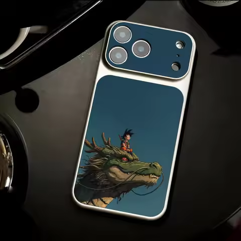 Dragon Ball anime peripherals Son Goku suitable for iPhone 17 16 15 14 13 Pro Max mobile phone prote