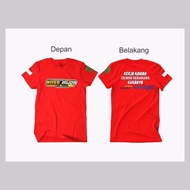 YOUNG BOSS T-shirt - Distro T-shirt with YOUNG BOSS word motif - Men's T-shirt Wanita