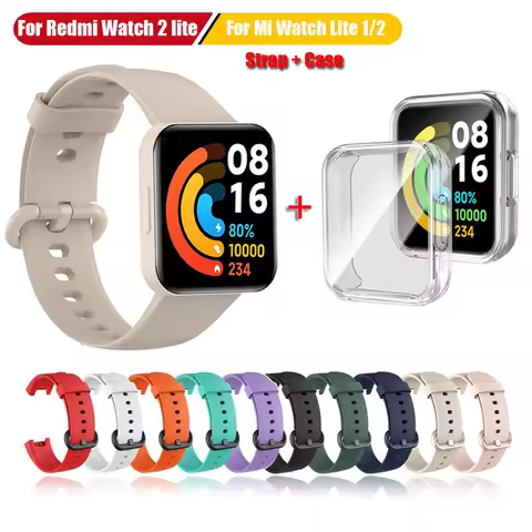 Watch Strap For Xiaomi Mi Watch Lite Strap Replacement Silicone Strap For Redmi Watch 2 Lite Strap B