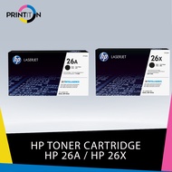 [ORIGINAL] HP TONER HP 26A 26X BLACK CF226A CF226X