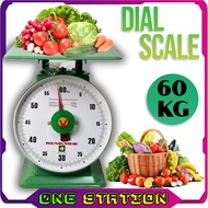 60KG RENKMHE Scale Penimbang Berat Timbang Berat Dial Scale Penimbang Berat Spring Scale Spring Peni