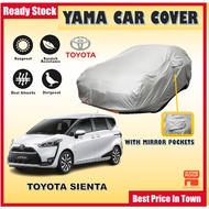 Car Cover Outdoor Selimut Kereta Penutup Kereta For TOYOTA SIENTA MPV Size Anti UV Scratch Sunproof 