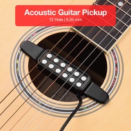 Fishman Acoustic Guitar Pickup Microphone Guitar 12 Hole 6.35mm 2.8M - P-012