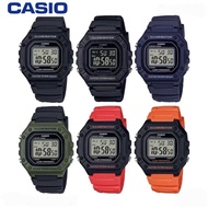 Casio W-218H SERIES [2YEARS WARRANTY] YOUTH DIGITAL SPORTS W-218H-1A W-218H-2A W-218H-3A W-218H-4B W