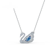 90 SWAN Necklace DANCING SWAN Colorfast Necklace Sterling Silver Necklace Pearl Jewelry Ladies Neckl