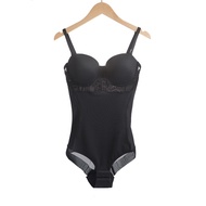 Luxqlo Giảm béo bộ Đồ định hình bodysuit với áo ngực Đồ Lót Phụ Nữ Shapewear không có đũng