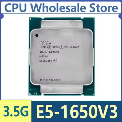 Intel Xeon E5 1650 V3 3.5GHz 6 Core 15Mb Cache LGA2011-3 CPU E5-1650V3 E5 1650V3 CPU