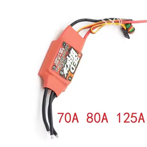 Red Brick 70A 80A 125A Brushless ESC Electronic Speed Controller 5V/3A 5V/5A BEC for FPV multicopter