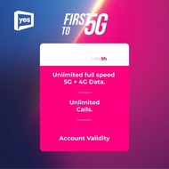 YES Prepaid FT5G Esim RM20 – 50GB RM30 – Unlimited 5G data, uncapped speed