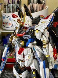 模型代工 製作分享 MGEX 1/100 突擊自由高達 Strike Freedom Gundam HG MG RG PG PGU