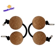 Shaker 2 Pairs Cork Kashaka Shaker Asalato Ball Instrument Percussion Instrument Classical African B