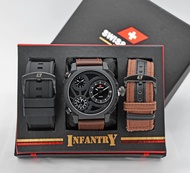 SwissArmy INFANTRY JAM TANGAN PRIA SWISS ARMY jam tangan tahan air free box dan free tali cadangan c