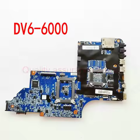 659998-001 For HP DV6T DV6-6000 Laptop Motherboard 659149-001 665348-001 Mainboard with HM65 DDR3