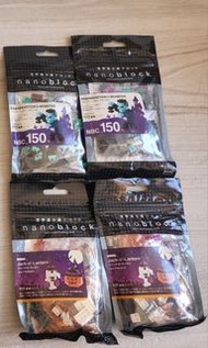 nanoblock 萬聖節微型積木（NBC_124. NBC_150)南瓜燈籠／科學怪人