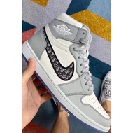 [Original] Air Jordan 1 High * Dior Joint Unisex Sneakers CN8607-002 casual Sneakers