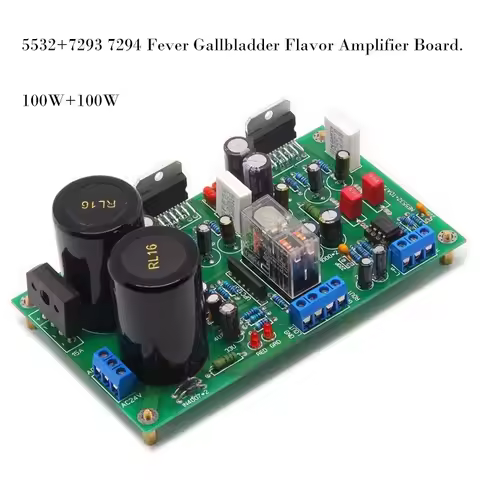 5532 TDA7293 TDA7294 Amplifier Board Stereo With protection Circuit Home High Power Hifi Amplifier B