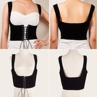GB Women Corset with Adjustable Belt Woman Solid Color Slim Wrap Supplies