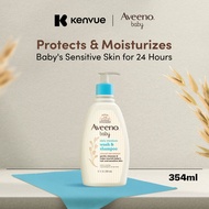 Aveeno Baby Daily Moisture Wash & Shampoo For Normal To Dry Skin 354ml