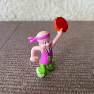 Vintage WB Looney Tunes Elmer Fudd Hippie PVC Toy Figure Rock Band Musician 1994 t3