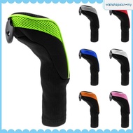 [WishshopelxnMY] Golf Hybrid Club Head Covers with Interchangeable No. Tag (3, 4, 5, 7, X) UT Head C