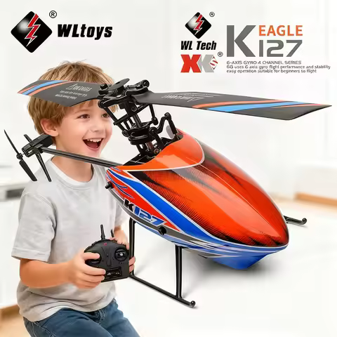 WLtoys XK K200 k127 RC Helicopter 4CH 2.4G Remote Control Plane Optical Flow Positioning Air Pressur