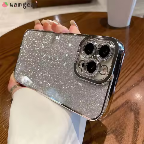 For OPPO A78 A58 A57 A77 A57S A77S A55 A54 A59 F1S A83 R17 R15 Pro Shinning Soft Case With Bling Pap
