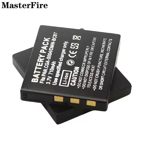 4x CGA-S004 CGA-S004A CGA-S004E DMW-BCB7 710mah Camera Battery for Panasonic Lumix DMC-FX2 DMC-FX2S 
