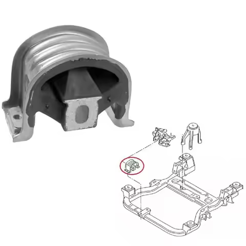 FOR VW TRANSPORTER T5 2.5 TDi FRONT ENGINE MOUNT MOUNTING 7H0199848D
