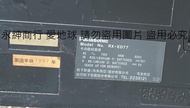 二手市面稀少復古金日本Panasonic國際牌音響RX-ED77(卡帶故障測試CD/FM/AM歡迎自取當收藏/裝飾品)