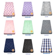 Zippered foam mattress cover bed sheet 90x190x5 90x190x10