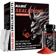 ALLBIZ Smelling Salts Set, Water-Activated Ammonia Inhalant, 4.6oz Includes Starter Bottle Plus 2 Re