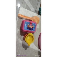 Children's Lunch Box, tmpt Sambal And Tupperware second Rice Ladle