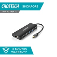 Choetech 6-in-1 USB-C Multi-port Hub