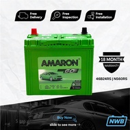 NW AMARON GO NS60L | 46B24L | 46B24LS Car Battery NS60L Bateri Kereta Batteri Kereta Vios, Altis, Li
