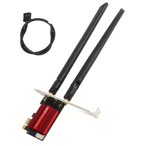Universal Dual Band PCIE Wifi Card 1200Mbps High Speed 2.4GHz 5GHz Bluetooth 4.0 Plug and Play Wifi 