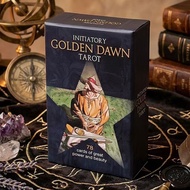 [Ready Stock] Heaven and Earth Cover 12 x 7cm Enlightenment Golden Dawn Tarot English Board Game Gol