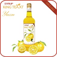 Syrup Yuzu Pha Chế(Syrup Yuzu)KingTea.XT- Chai Thủy Tinh 800ml