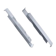 6 inch Aluminium Naco Clip Traditional Window Louver (Per Pair) Silver / Medium Bronze (MB) DIY Home Improvement