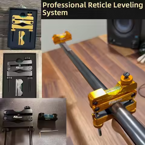 Scope Leveling Kit with High-precision Bubble Leveling System Magnetic Universal Leveling Tool for S