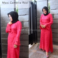 MAXI CAMELIA RED