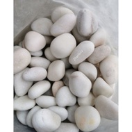 20kg white & black stone decoration | batu hitam putih | kubur | garden lanskap | doko | batu sungai