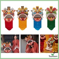 [ 1 Piece Lion Material, Chinese Spring Festival, Lion Dance Head,