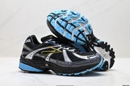 Brooks布魯克斯 Adrenaline GTS 10 緩震馬拉松氮氣慢跑鞋 黑藍