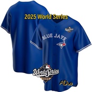 2025 World Series Toronto Blue Jays Men's T-Shirt Blue Baseball Regatta Jerseys