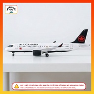 Airbus A220-300 Air Canada Paper Model Assembly Kit 1/120 Scale High Quality Paper Material - Mohinh
