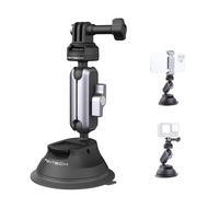 CapLock Suction Mount Compatible for DJI OSMO Action 4/3/2, Gopro Hero 12/11/10/9, OSMO Pocket 3/2, 