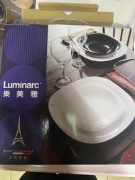 ［全新］Luminarc樂美雅/餐具/盤子/碗公/小碟子/法國製造/瓷器