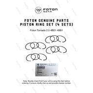 Foton Parts Piston Ring Set (4sets): Tornado 2.5 4BD1 4BB1 Engine