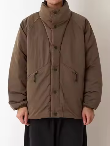 White Mountaineering × Taion Japanese Daoist robe down jacket